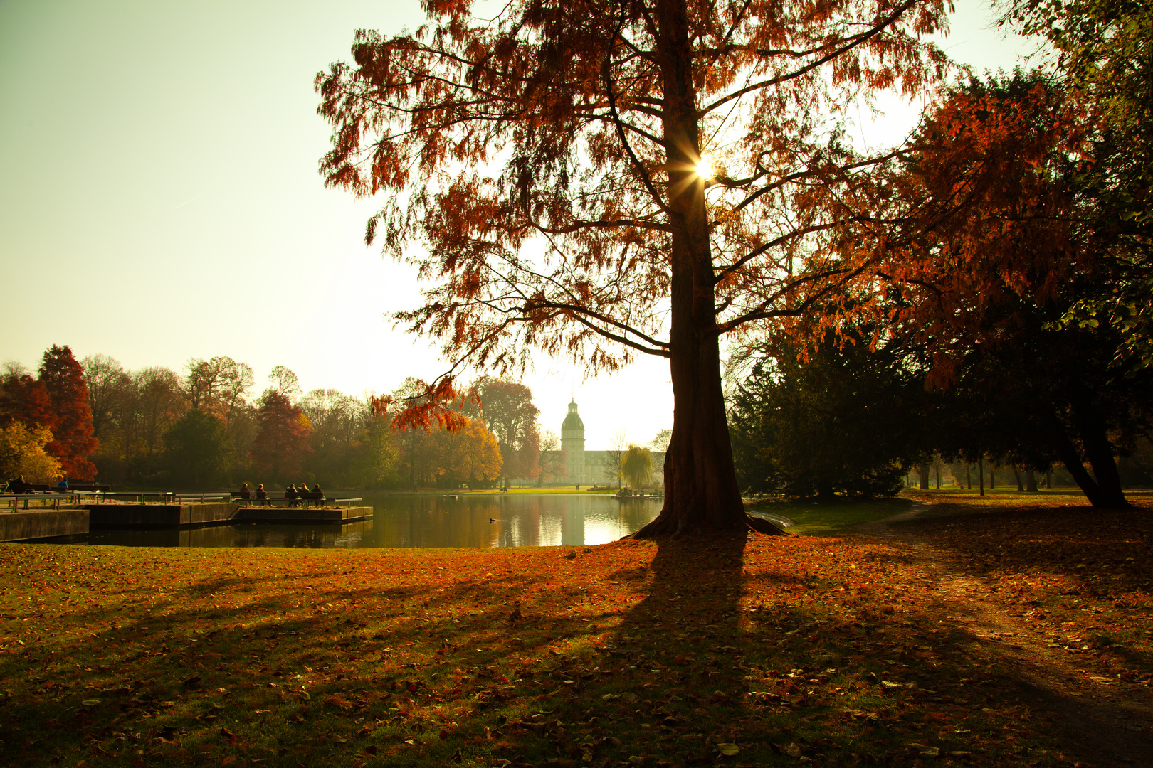 Herbstliches Karlsruhe