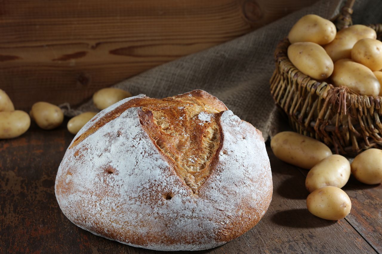 Herbstliches Kartoffel Brot Foto &amp; Bild | werbe- und produkt ...