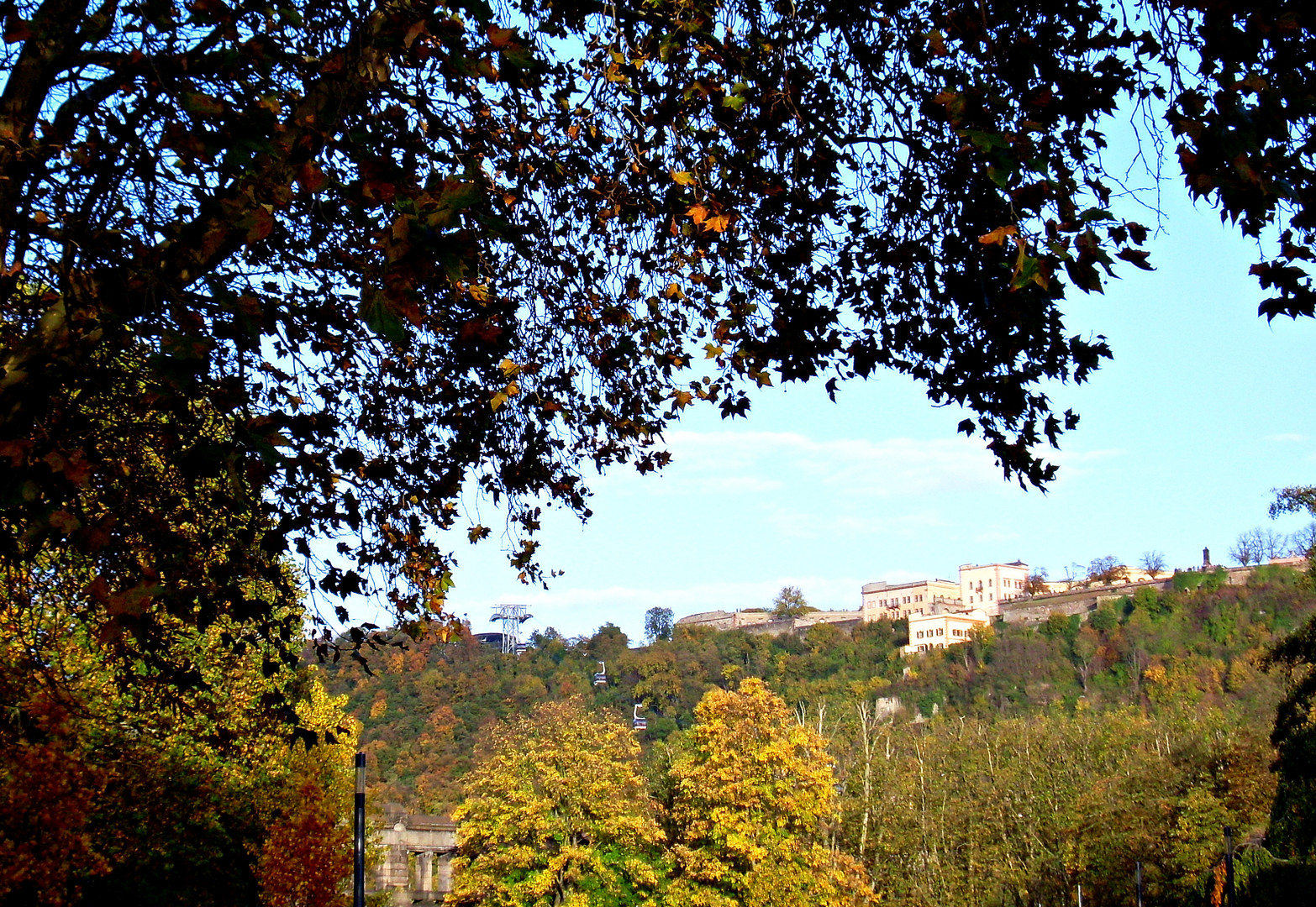 Herbstliches Koblenz