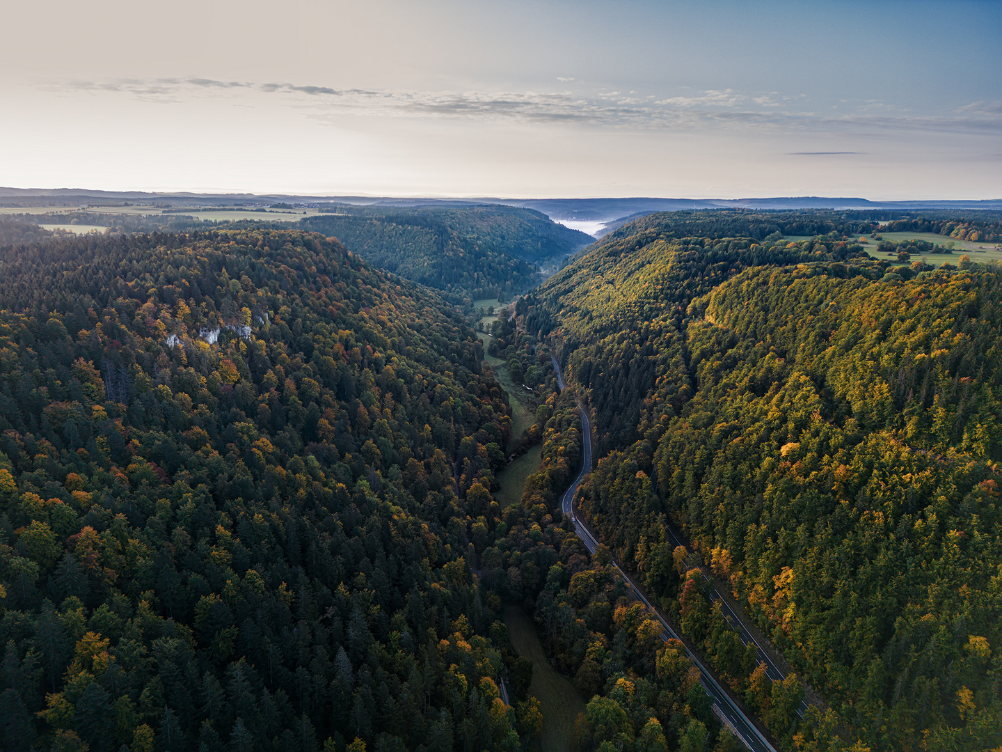 Herbstliches Lippachtal