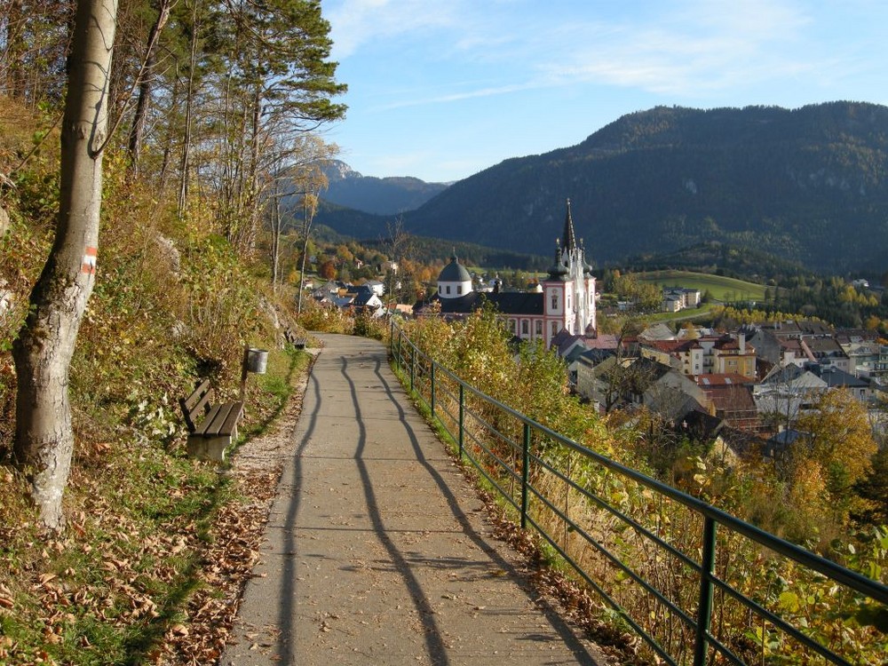 Herbstliches Mariazell