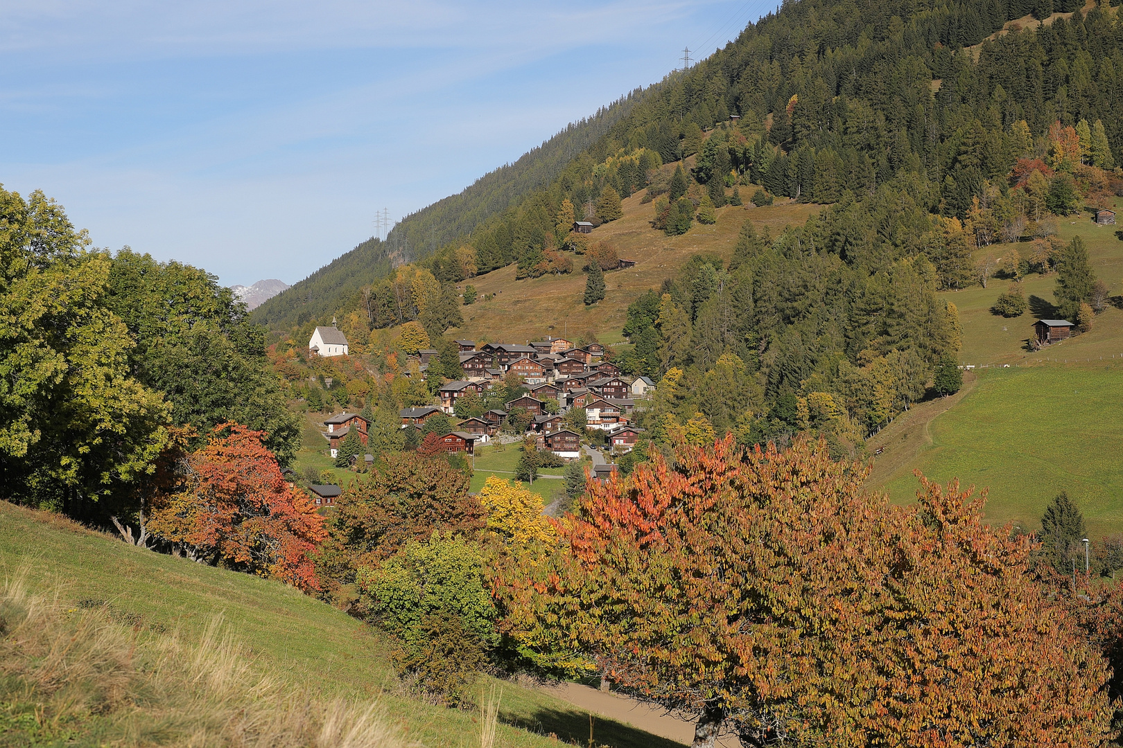 Herbstliches Mühlebach