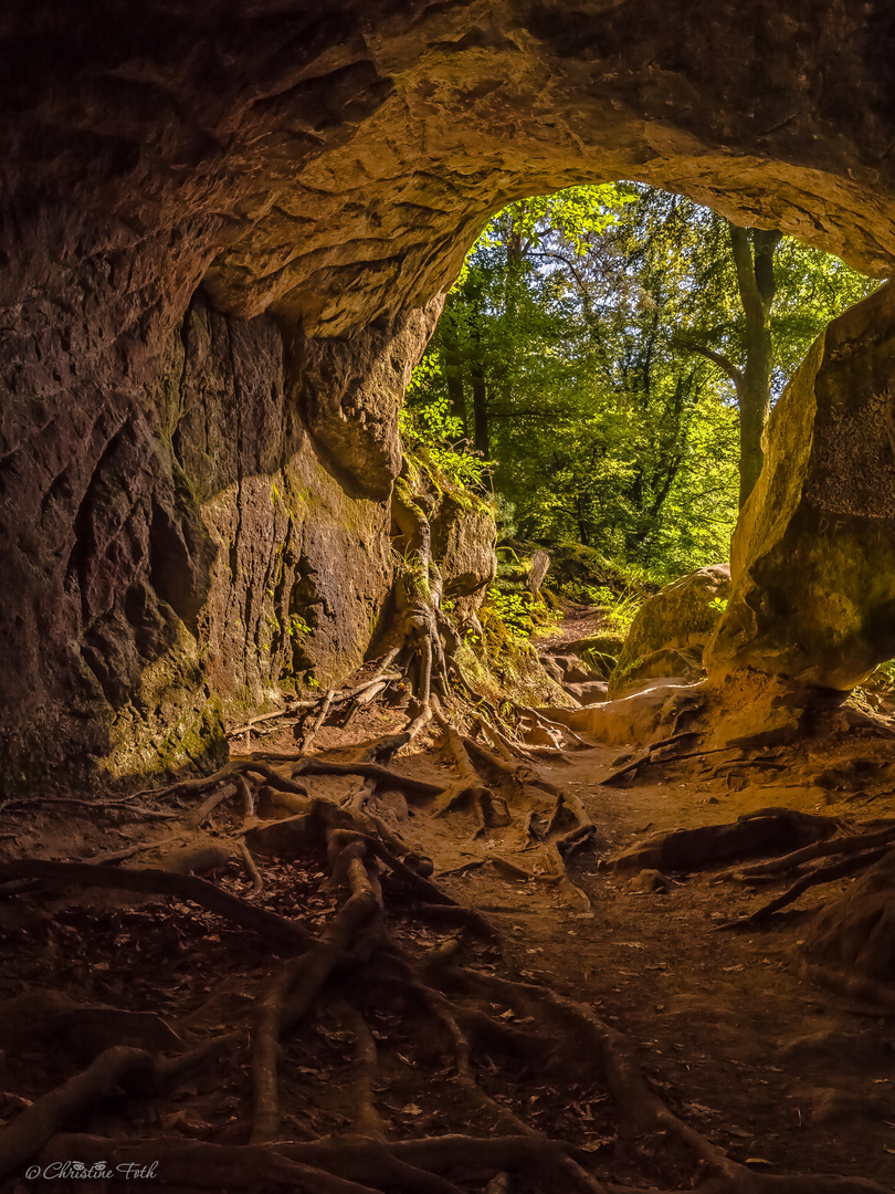 Herbstliches Mullerthal 8 (Luxemburgische Schweiz)