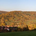 Herbstliches Panorama in der Abendsonne