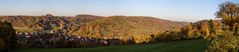 Herbstliches Panorama in der Abendsonne