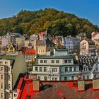 Herbstliches Panorama von KARLSBAD (CZ)