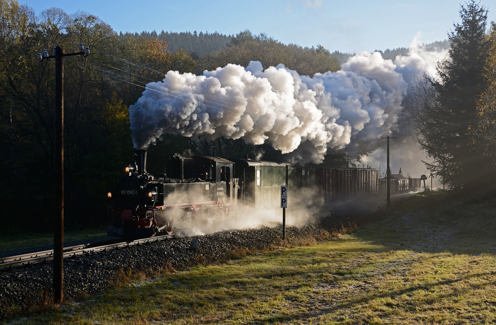 herbstliches Preßnitztal