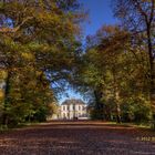 Herbstliches Schloss Falkenlust