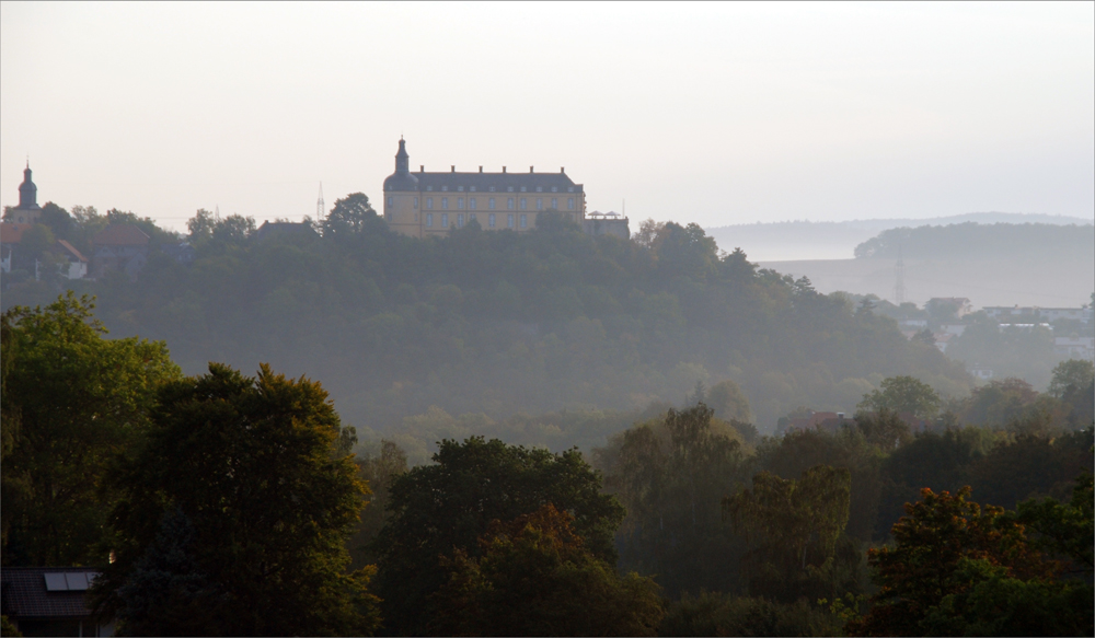 Herbstliches Schloss Friedrichstein