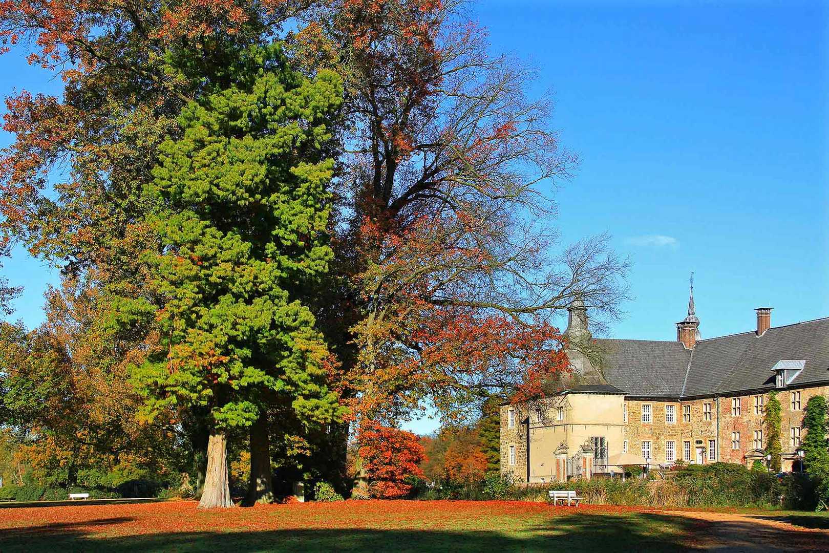 Herbstliches Schloss Lembeck