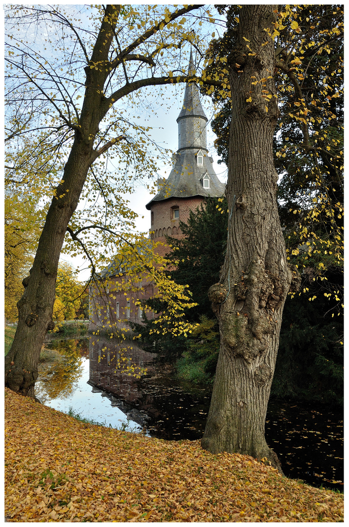 Herbstliches Schloss Wissen...