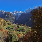 herbstliches Soglio (Bergell)