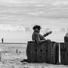 herbstliches Strandleben