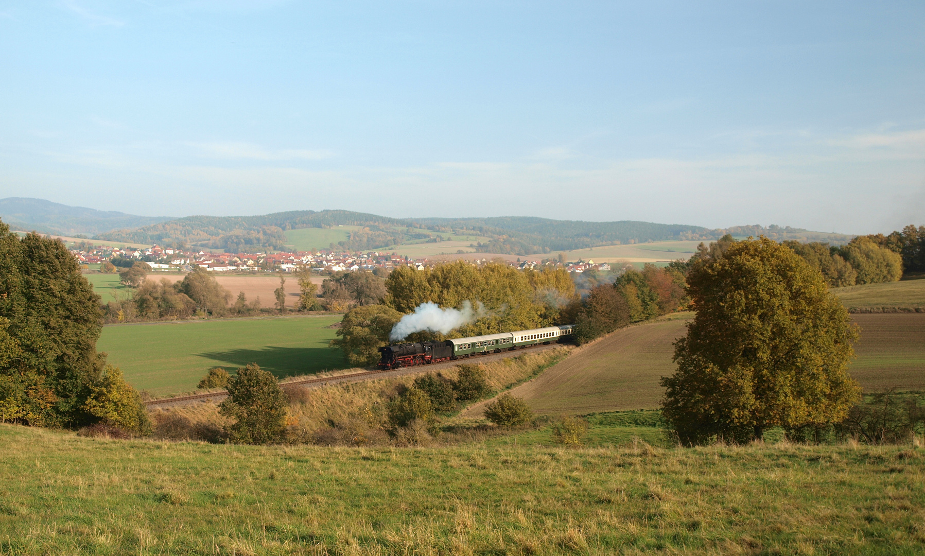 Herbstliches Werratal