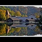 Herbstliches Wöhrseebad