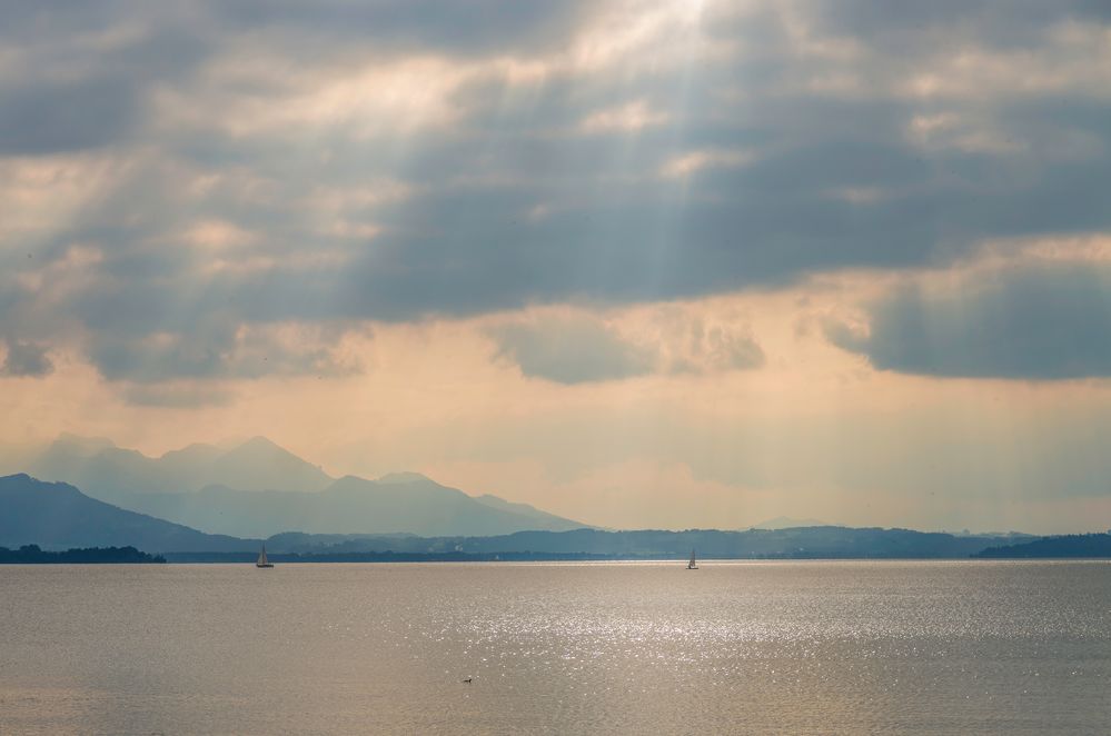 Herbstlicht am Chiemsee