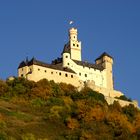 Herbstlicht an der Marksburg