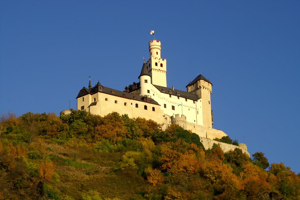 Herbstlicht an der Marksburg