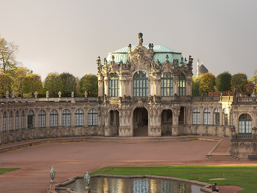 Herbstlicht im Zwinger