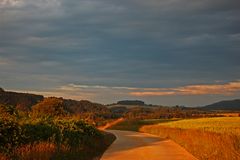 Herbstlicht in Porschdorf