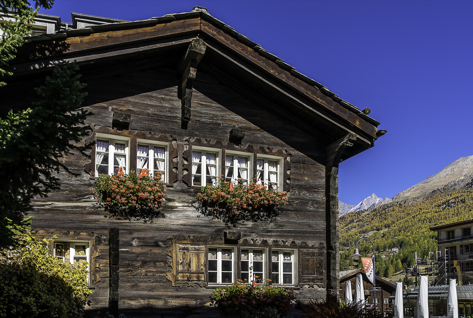 Herbstlicht in Zermatt