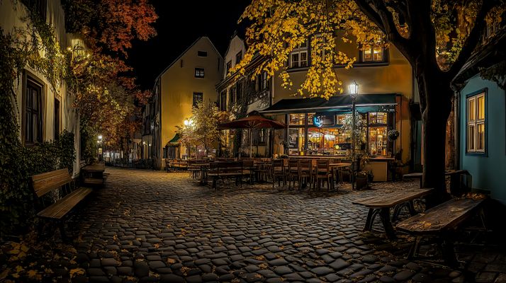 Herbstlichter in der Altstadt