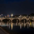 Herbstmäss Basel mit Mittlerer Brücke