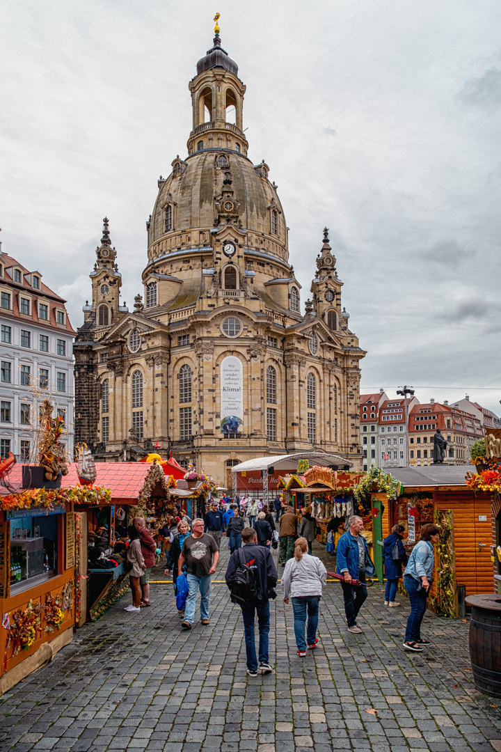 Herbstmarkt in Dresden