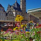 Herbstmarkt vor dem Historischen Rathaus Altenburg