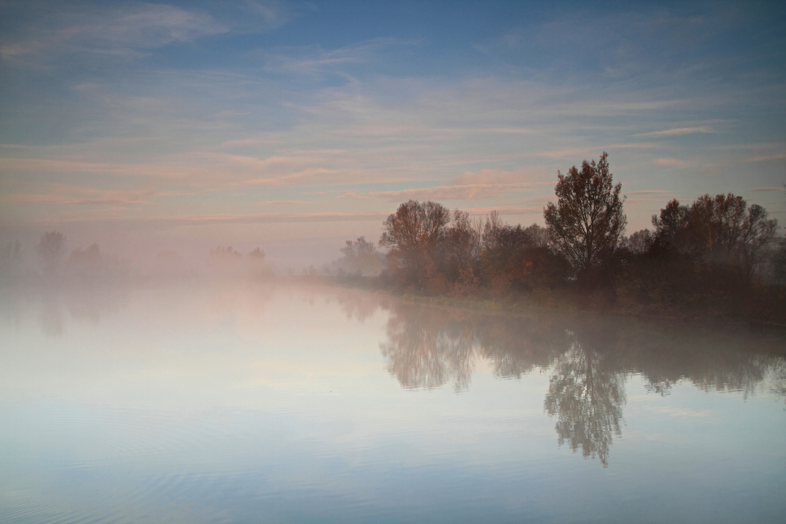 Herbstmorgen am Altmühlsee II