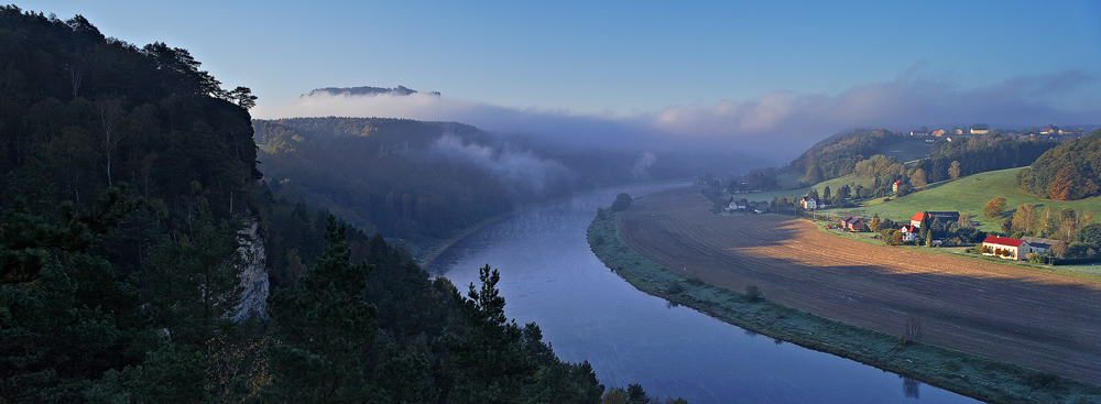 Herbstmorgen am Backofenfels