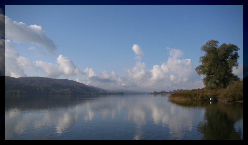 Herbstmorgen am Bodensee