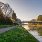 [ Herbstmorgen am Dortmund-Ems-Kanal ]