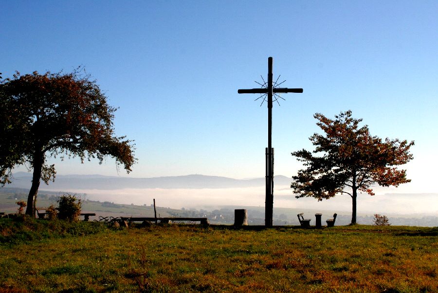 Herbstmorgen am Emberg bei Oberalba Rhön