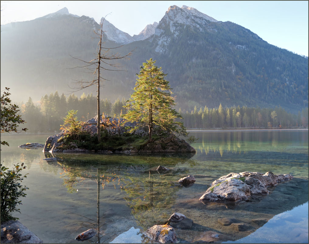 Herbstmorgen am Hintersee