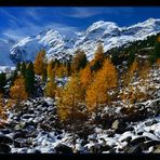 Herbstmorgen am Morteratschgletscher