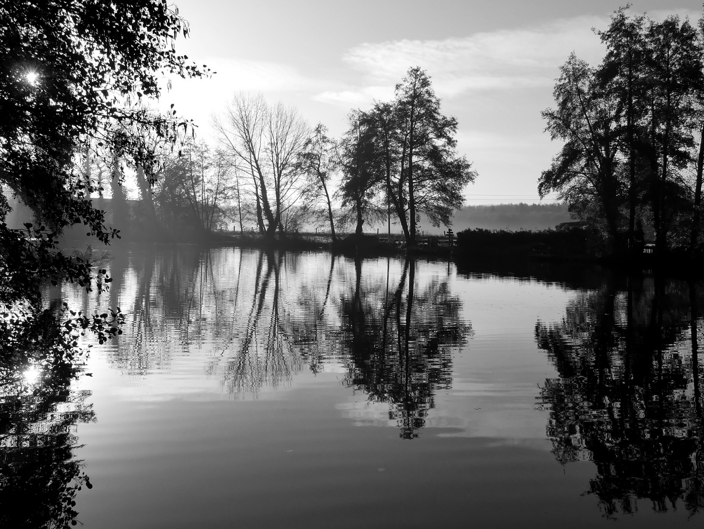 Herbstmorgen am Niederrhein