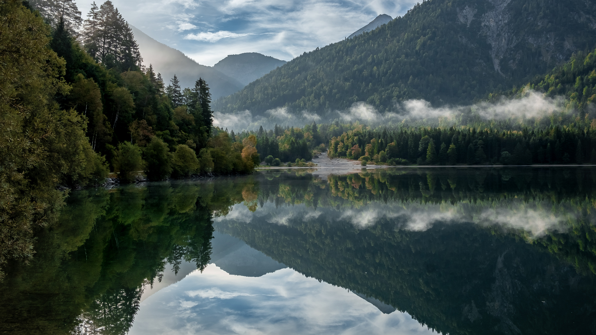 Herbstmorgen am Plansee