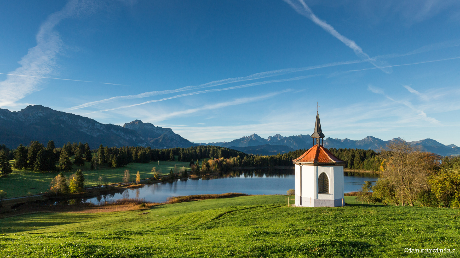 Herbstmorgen am See