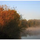 Herbstmorgen am See
