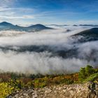 Herbstmorgen am Sommerfelsen