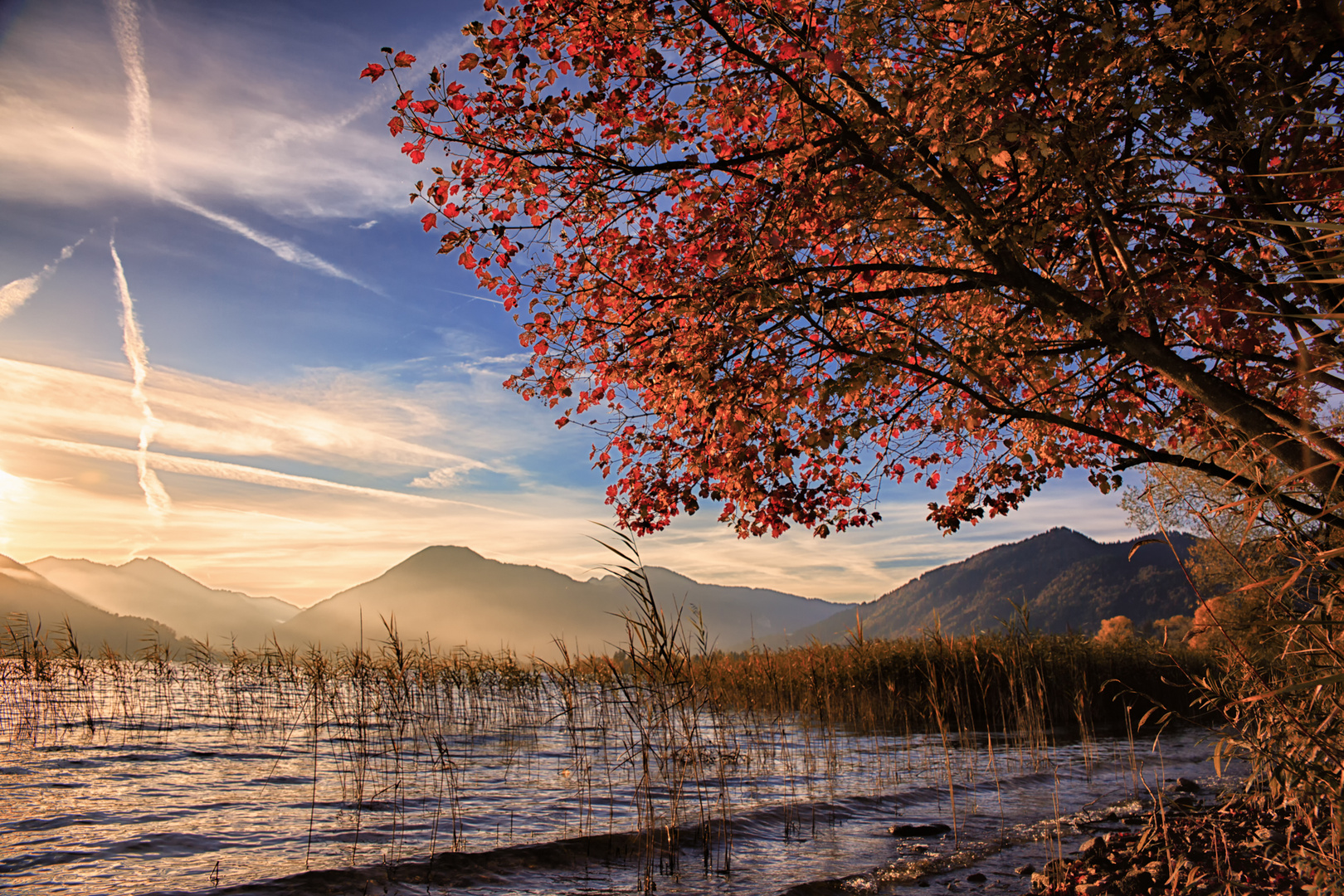 Herbstmorgen am Tegernsee