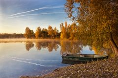 Herbstmorgen am Wehlachweiher