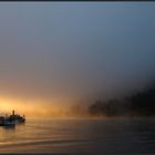 Herbstmorgen an der Elbe bei Bad Schandau