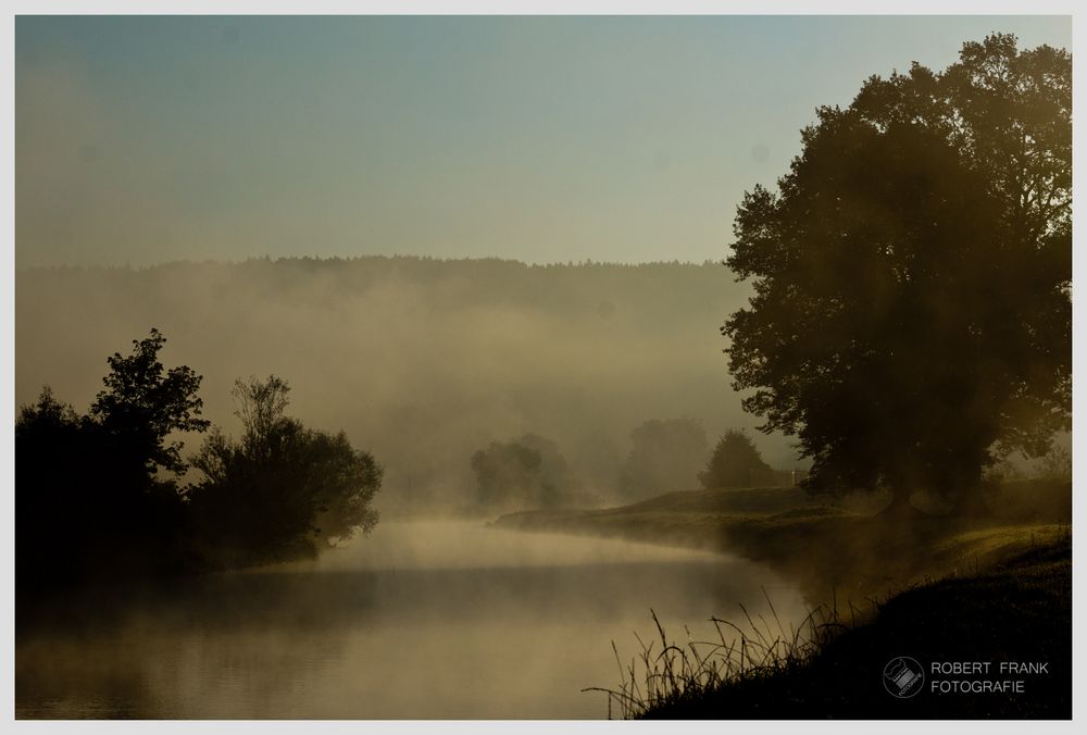 Herbstmorgen an der Mulde