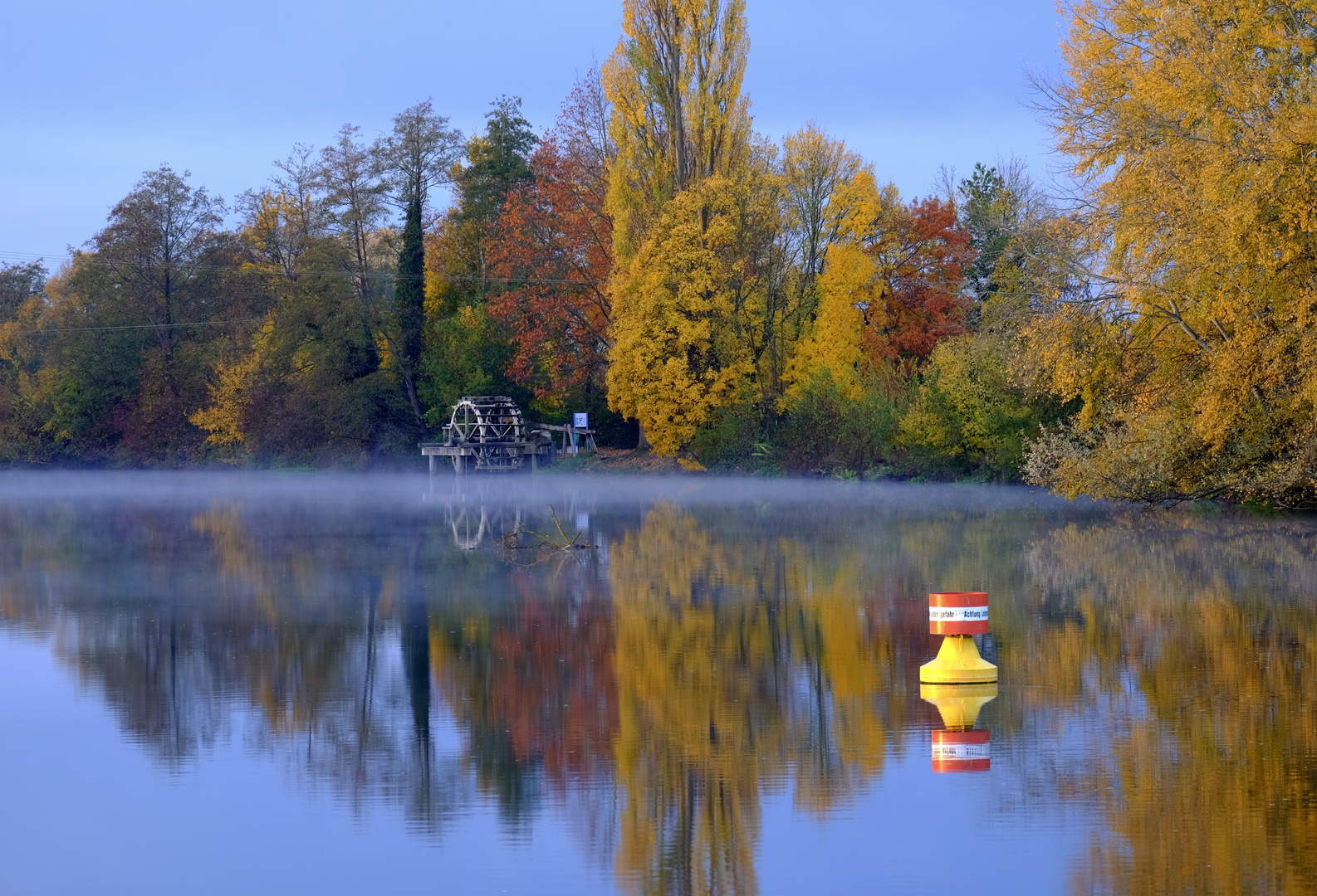 Herbstmorgen an der Regnitz