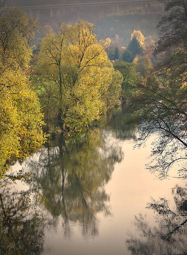 Herbstmorgen an der Ruhr