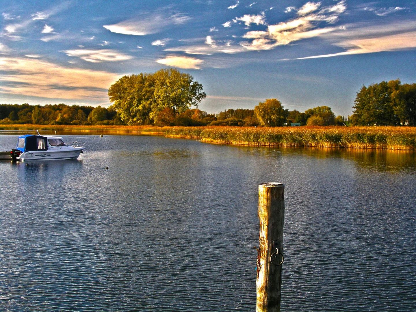 Herbstmorgen bei Sietow an der Müritz