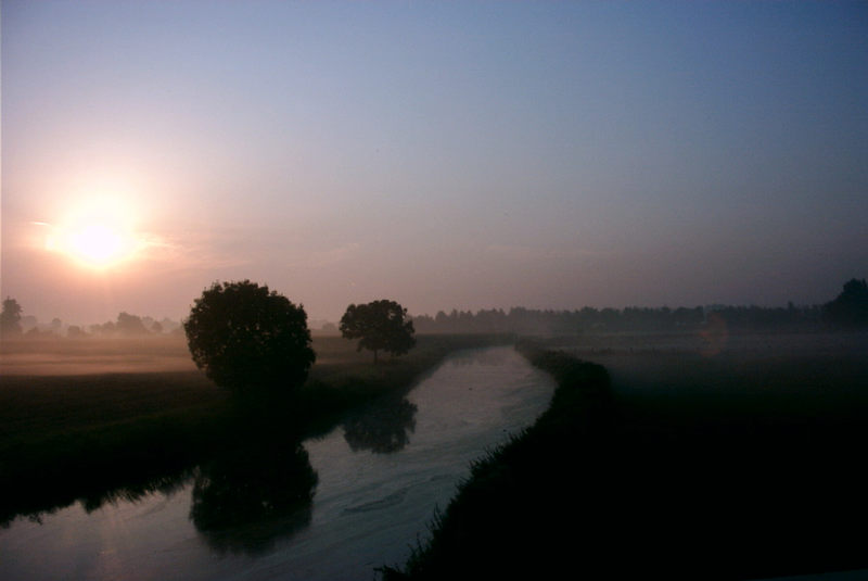 Herbstmorgen - Bilderbuchlandschaft