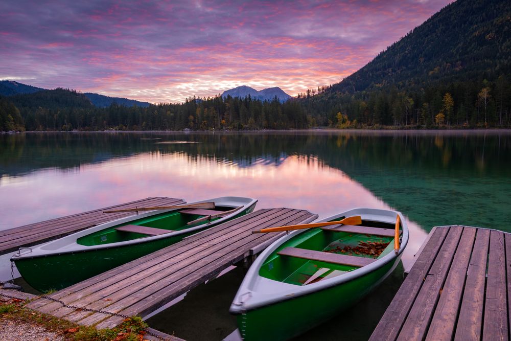 Herbstmorgen im Berchtesgadener Land